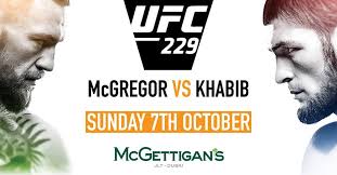 McGregor VS Khabib Fight LIVE Dubai