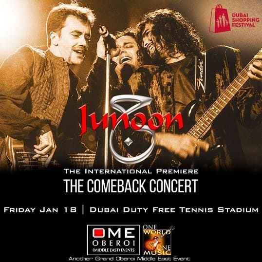 ​Junoon Reunion Concert in Dubai