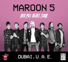 Maroon 5 Red Pill Blues Tour Live in Dubai 