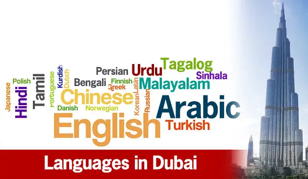 major languages spoken in Dubai